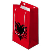 Albanien Kleine Geschenktüte (Vorderseite Schrägansicht)