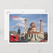 Albanien - Korizia - Postkarte (Vorne/Hinten)