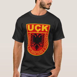 Albanien Kosovo Flaggenpatot T-Shirt