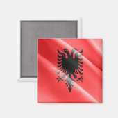 Albanien, Kühlschrank Magnet (Vorderseite/Rückseite)