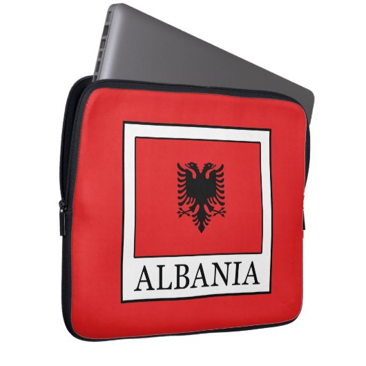 Albanien Laptopschutzhülle (Vorne Rechts)