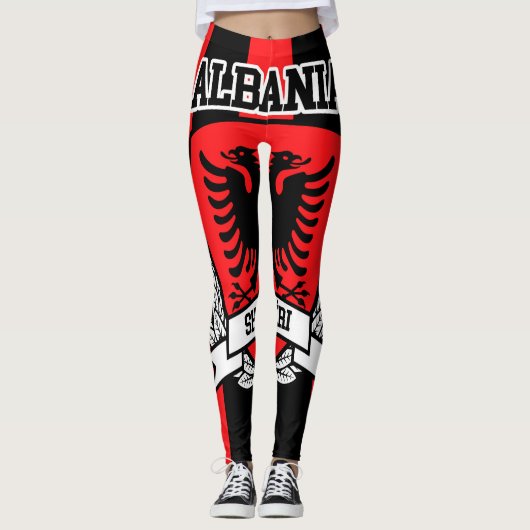 Albanien Leggings (Vorderseite)