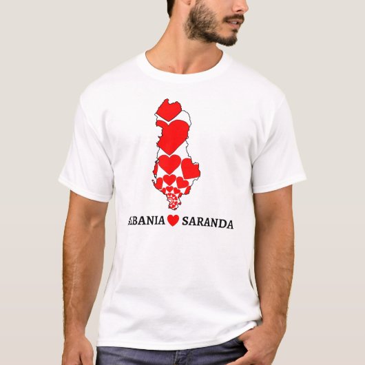 Albanien - Liebe Saranda - T-Shirt (Vorderseite)