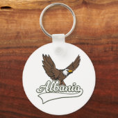 Albanien - Logo Schlüsselanhänger (Vorderseite)