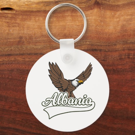Albanien - Logo Schlüsselanhänger (Vorderseite)