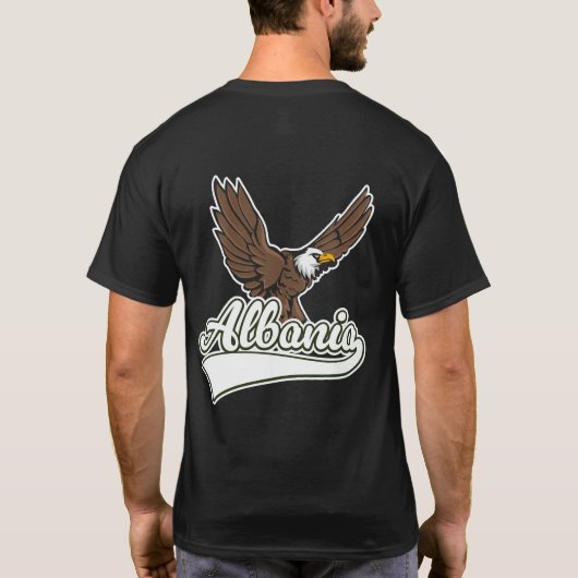 Albanien - Logo T-Shirt (Rückseite)