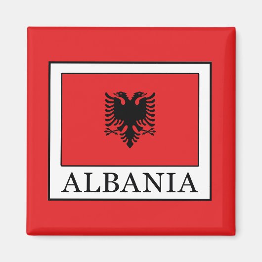 Albanien Magnet (Vorne)