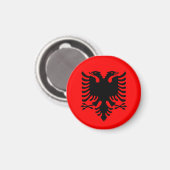Albanien Magnet (Vorderseite/Rückseite)