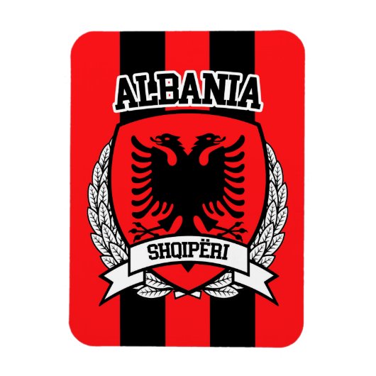 Albanien Magnet (Vertikal)
