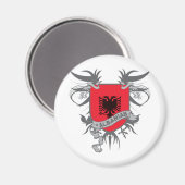 Albanien Magnet (Vorderseite/Rückseite)