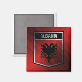 Albanien Magnet (Vorderseite/Rückseite)