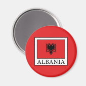 Albanien Magnet (Vorderseite/Rückseite)