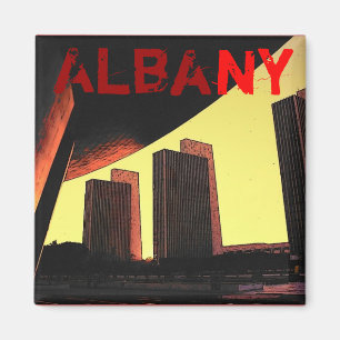 Albanien-Magnet - besonders angefertigt Magnet