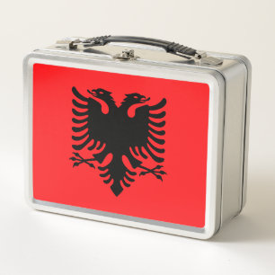 Albanien Metall Brotdose