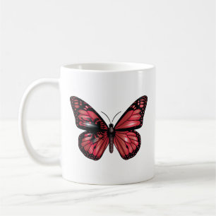 Albanien Monarque Butterfly Flag Kaffeetasse