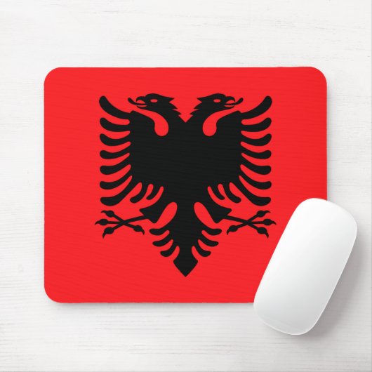 Albanien Mousepad (Mit Mouse)