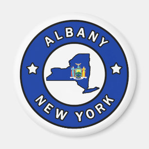Albanien New York Magnet