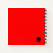 Albanien Notizblock (Rückseite)