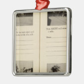 Albanien, NY Silbernes Ornament (Links)