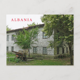 Albanien Peza Gebäudeansicht Postkarte