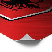 Albanien Poster (Ecke)
