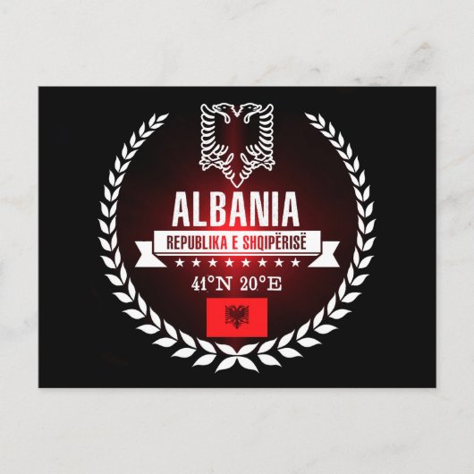 Albanien Postkarte (Vorderseite)