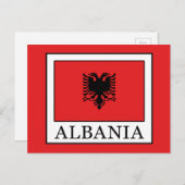 Albanien Postkarte (Vorne/Hinten)