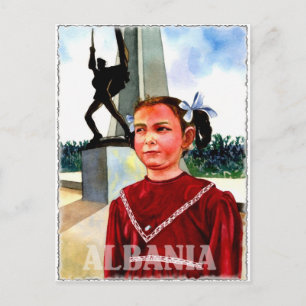 Albanien Postkarte