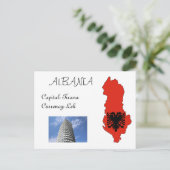 Albanien Postkarte (Stehend Vorderseite)