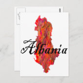 Albanien Postkarte (Vorne/Hinten)