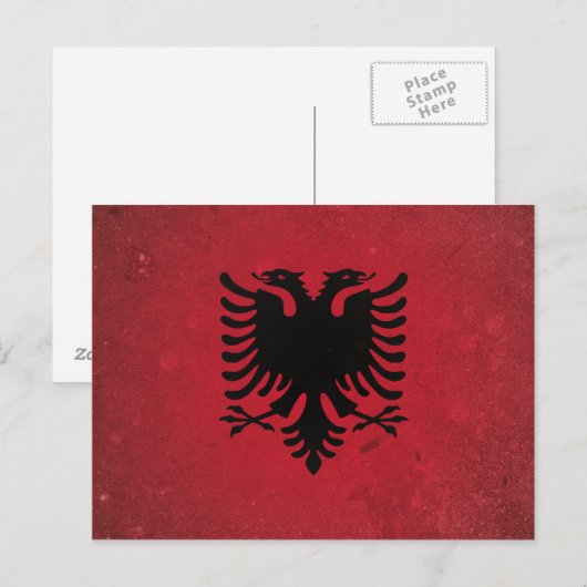 Albanien Postkarte (Vorne/Hinten)