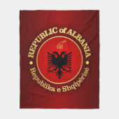 Albanien (rd) fleecedecke (Vorderseite)