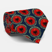 Albanien (rd) krawatte (Gerollt)