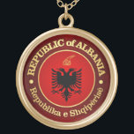 Albanien (rd) vergoldete kette<br><div class="desc">Republik Albanien</div>