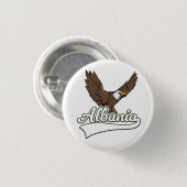 Albanien Reise Logo Button (Vorne & Hinten)