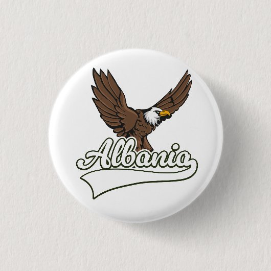 Albanien Reise Logo Button (Vorderseite)