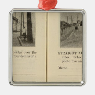 Albanien Rensselaer OstGreenbush Silbernes Ornament