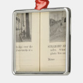 Albanien Rensselaer OstGreenbush Silbernes Ornament (Links)