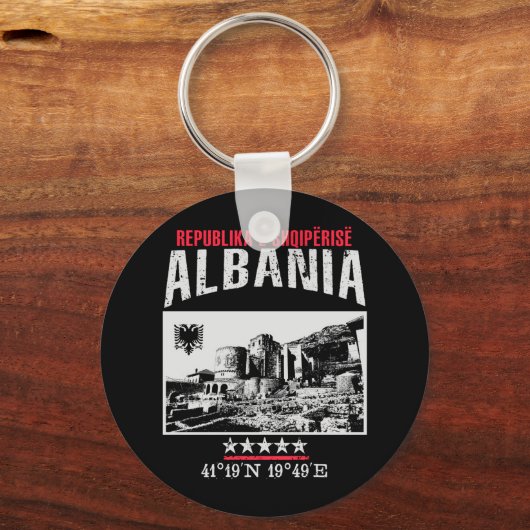 Albanien Schlüsselanhänger (Vorderseite)