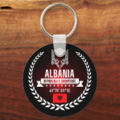 Albanien Schlüsselanhänger (Vorderseite)