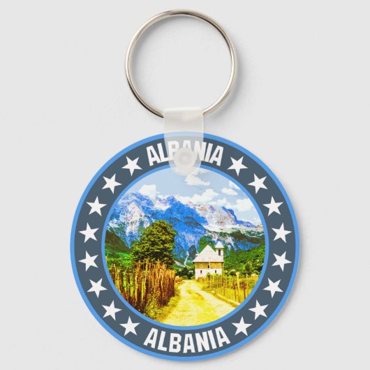Albanien Schlüsselanhänger (Vorderseite)