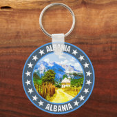 Albanien Schlüsselanhänger (Rückseite)