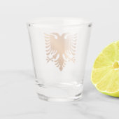 Albanien Schnapsglas (Rückseite)