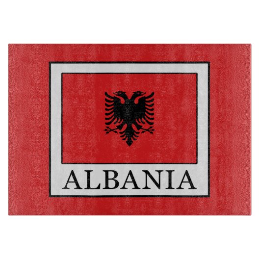 Albanien Schneidebrett (Vorderseite)