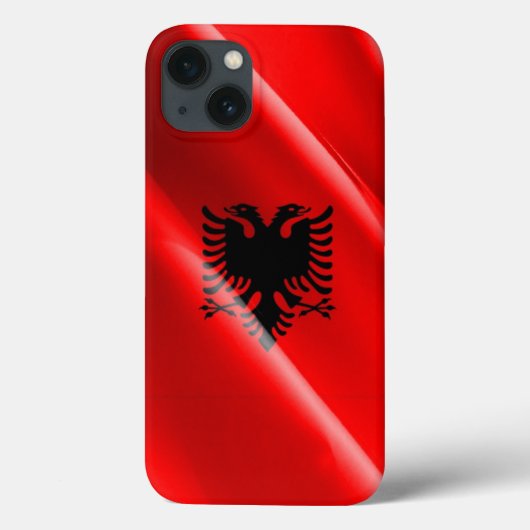 Albanien: schwindende Flagge - Case-Mate iPhone Hülle (Rückseite)