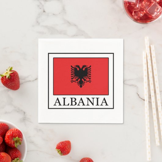 Albanien Serviette (Beispiel)