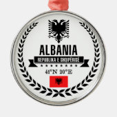 Albanien Silbernes Ornament (Vorne)