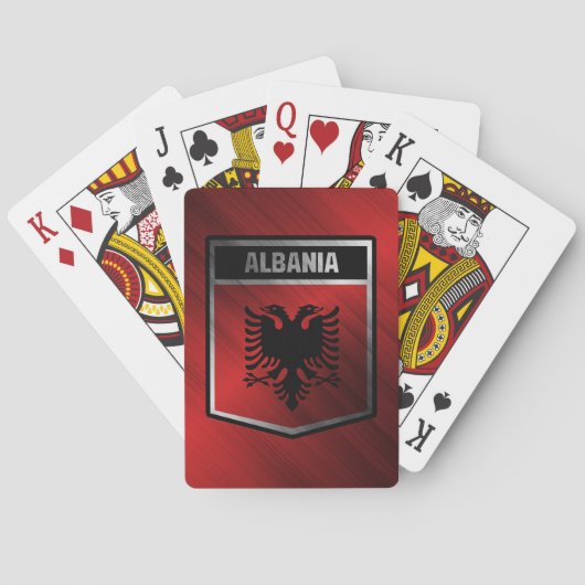 Albanien Spielkarten (Rückseite)