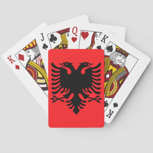 Albanien Spielkarten (Rückseite)
