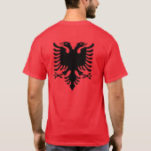Albanien T - Shirt (Rückseite)